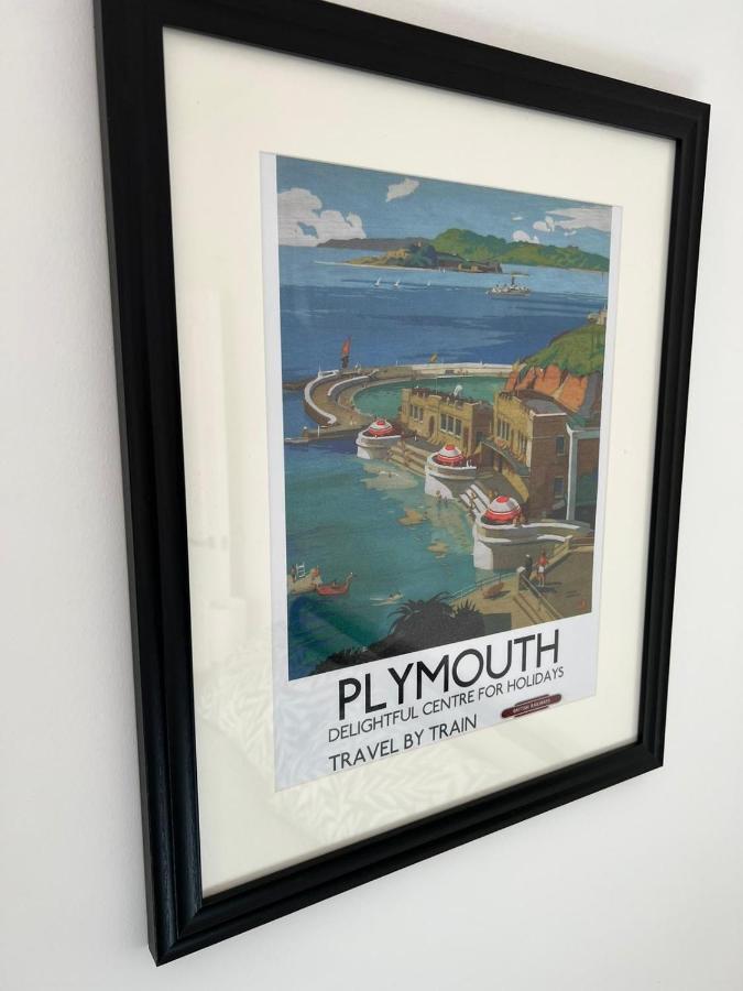 Lovely 1 Bed Flat *Free Parking* Hoe/Barbican Plymouth Exterior photo